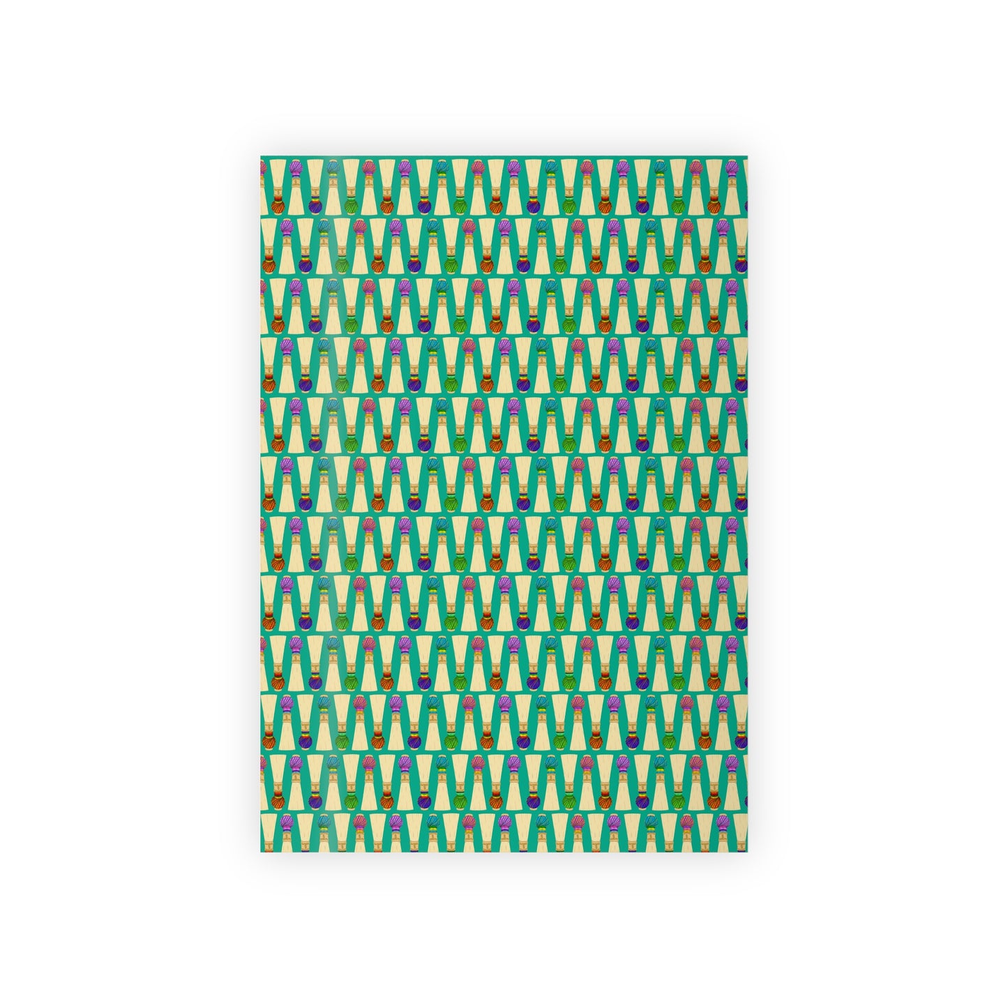 Gift Wrapping Paper Roll in Teal