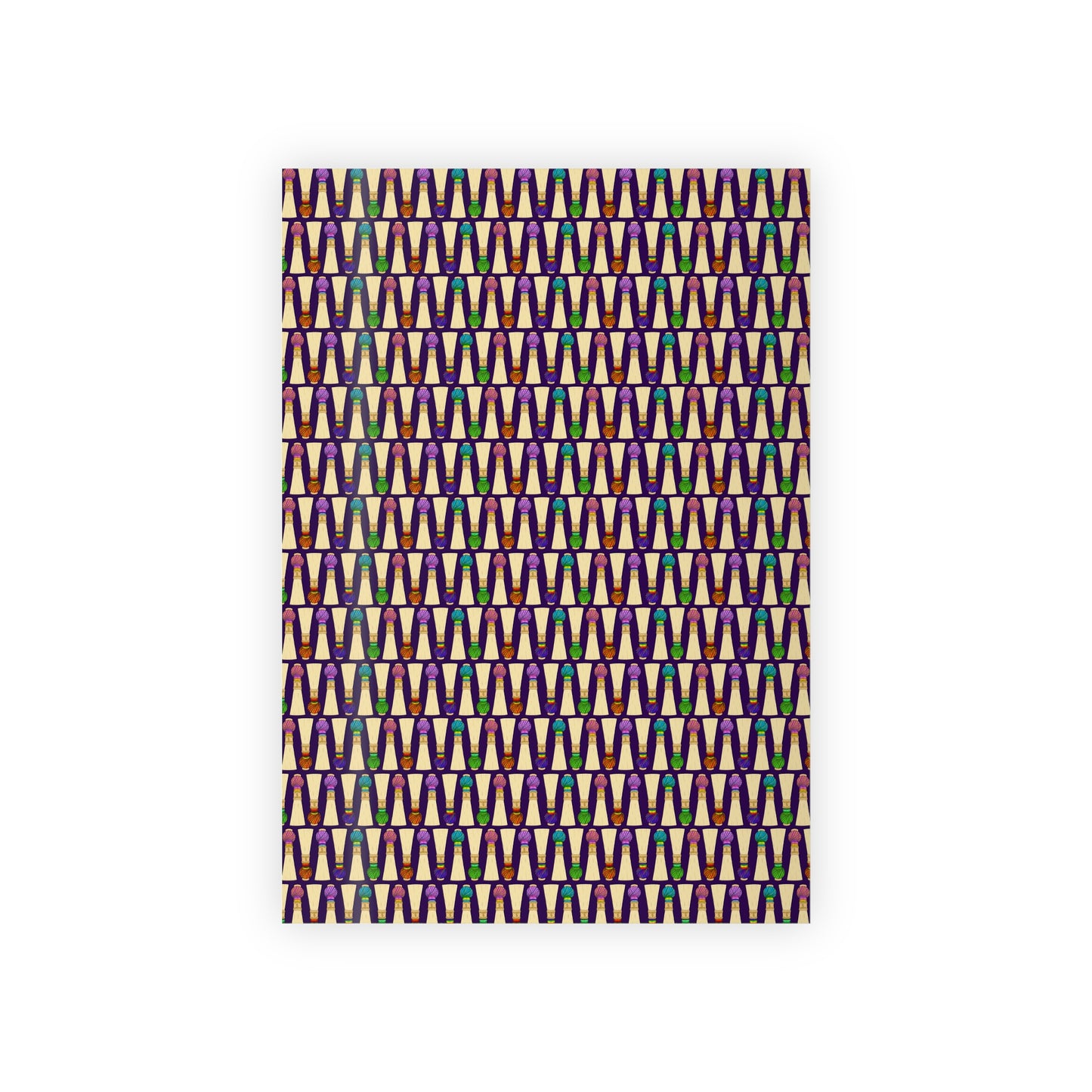 Gift Wrapping Paper Roll in Purple