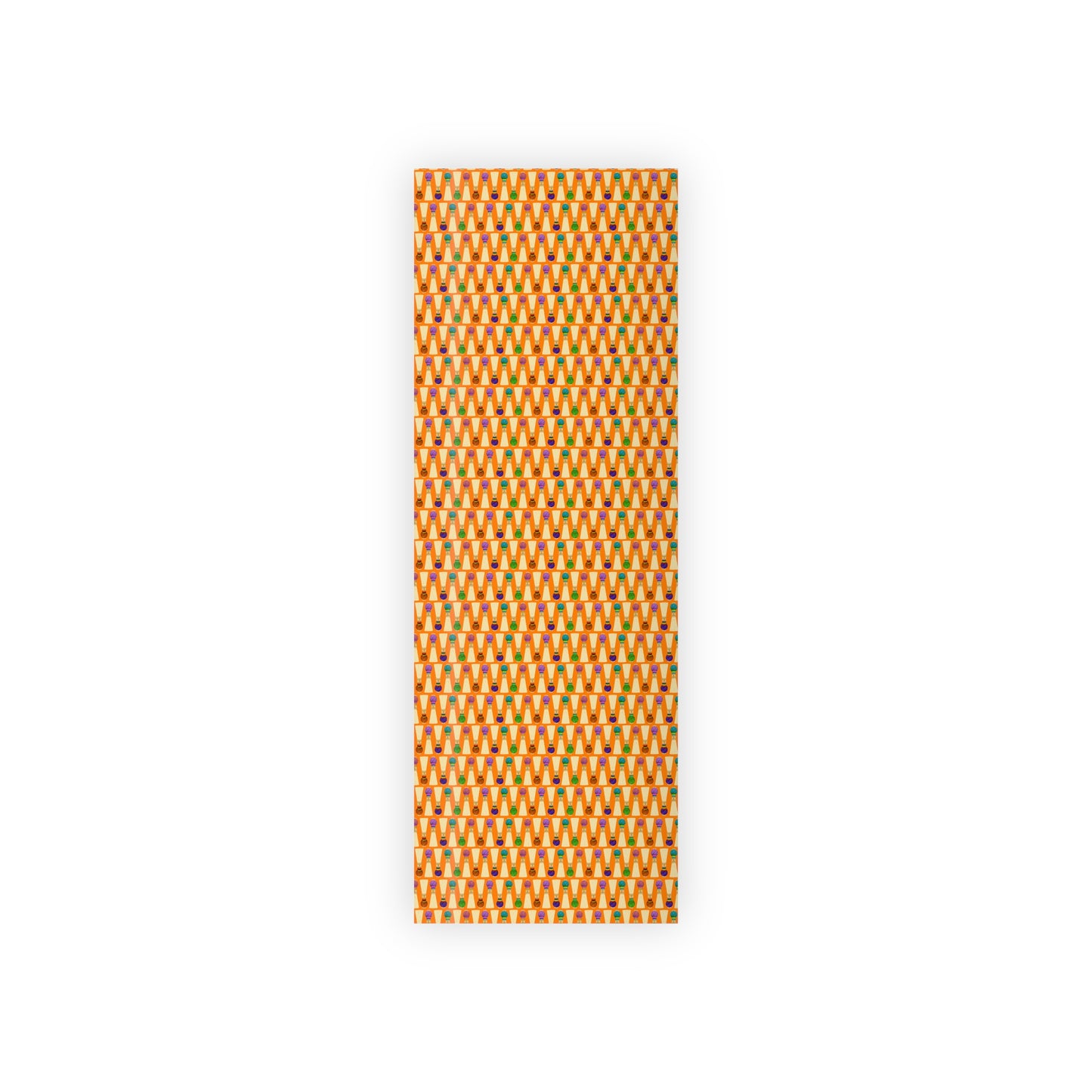Gift Wrapping Paper Roll in Orange