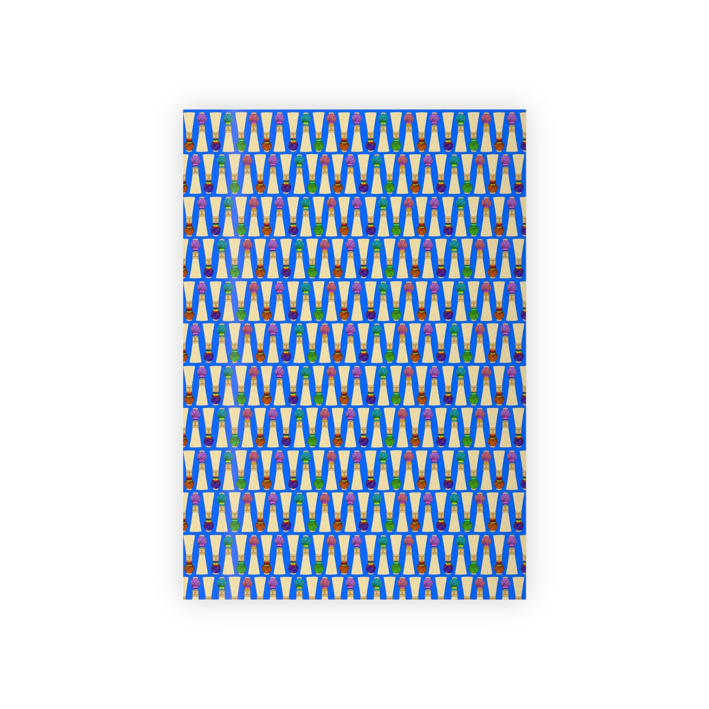 Wrapping Paper Roll in Blue