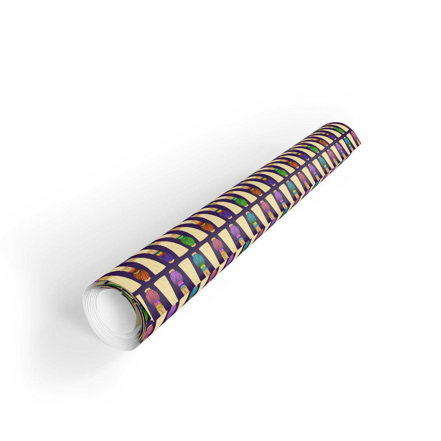 Gift Wrapping Paper Roll in Purple